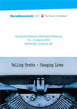 Eurodiaconia AGM 2019 Final Programme and Information