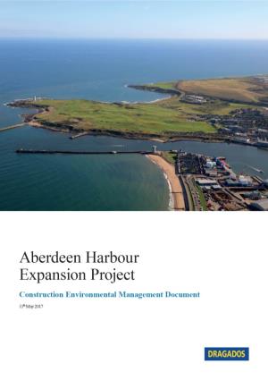 AHEP-DRA-APP-0001 Rev 1 | Issue | 10 April 2017 Dragados Aberdeen Harbour Expansion Project CEMD Chapter 4 Archaeology Plan