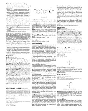 Liothyronine Sodium(BANM, Rinnm) Potassium Perchlorate