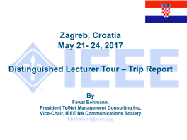24, 2017 Distinguished Lecturer Tour