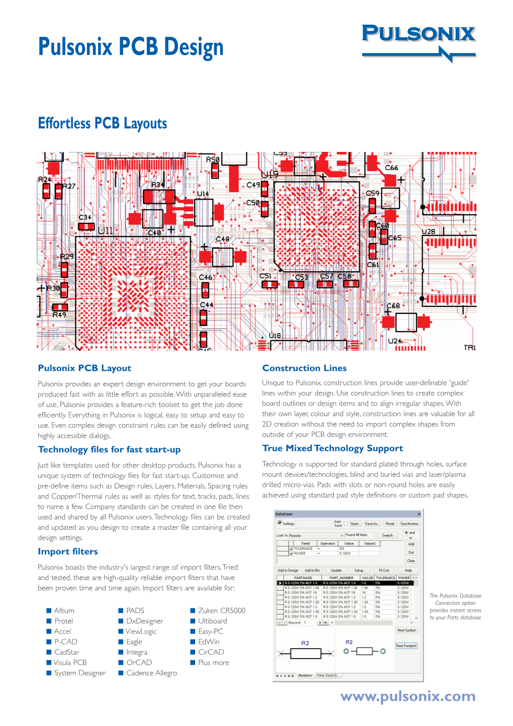 Pulsonix PCB Design