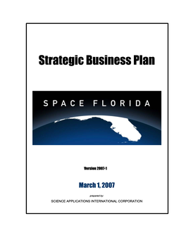 Strategic Business Plan Strategic Business Plan