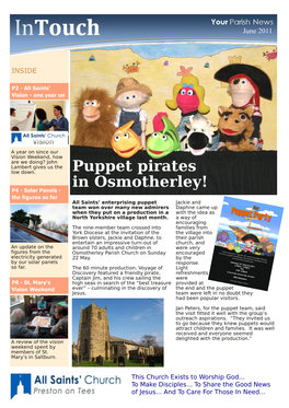 Puppet Pirates in Osmotherley!