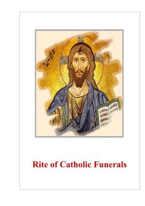 Rite of Catholic Funerals