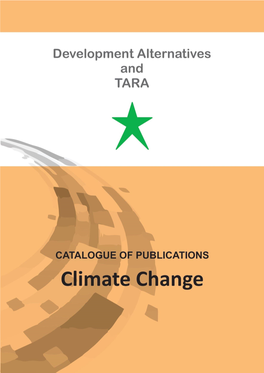Climate Change Publications Catalogue DA.Pdf