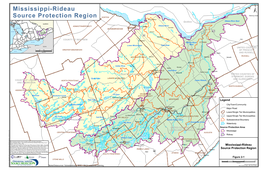 Figure 2-1: Mississippi-Rideau Source Protection Region