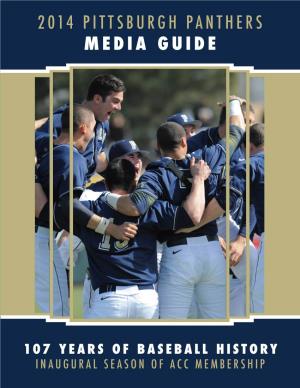 2014 Pittsburgh Panthers Media Guide