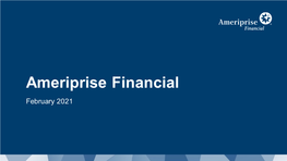 Ameriprise Financial 2-2021