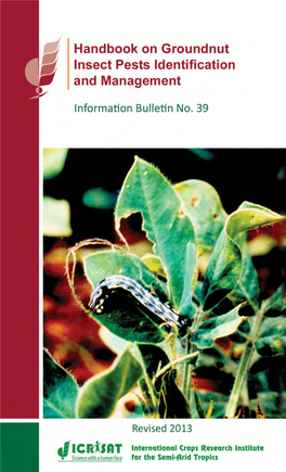 Handbook on Groundnut Insect Pests Identification and Management