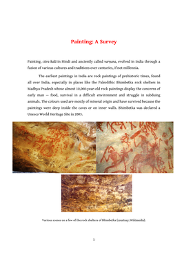 Painting: a Survey