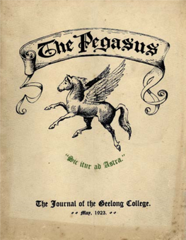Pegasus May 1923