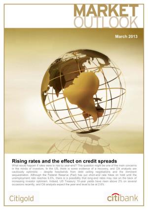 Rising Rates and the Effect on Credit Spreads