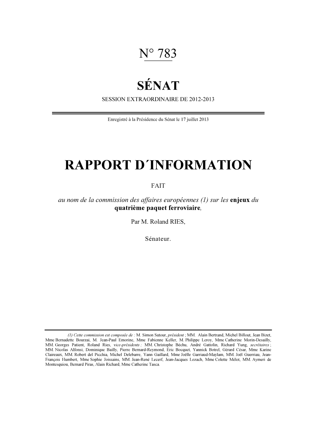 Le Rapport Au Format