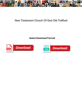 New Testament Church of God Old Trafford