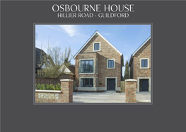 Osbourne House Hillier Road • Guildford