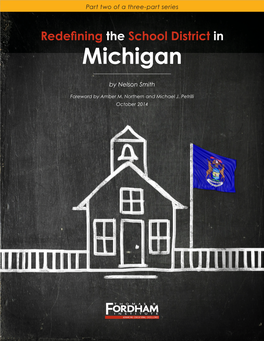 Michigan Redefining the School District in Michigan