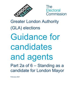 Standing As a Candidate for London Mayor