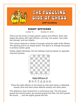 The Puzzling Side of Chess