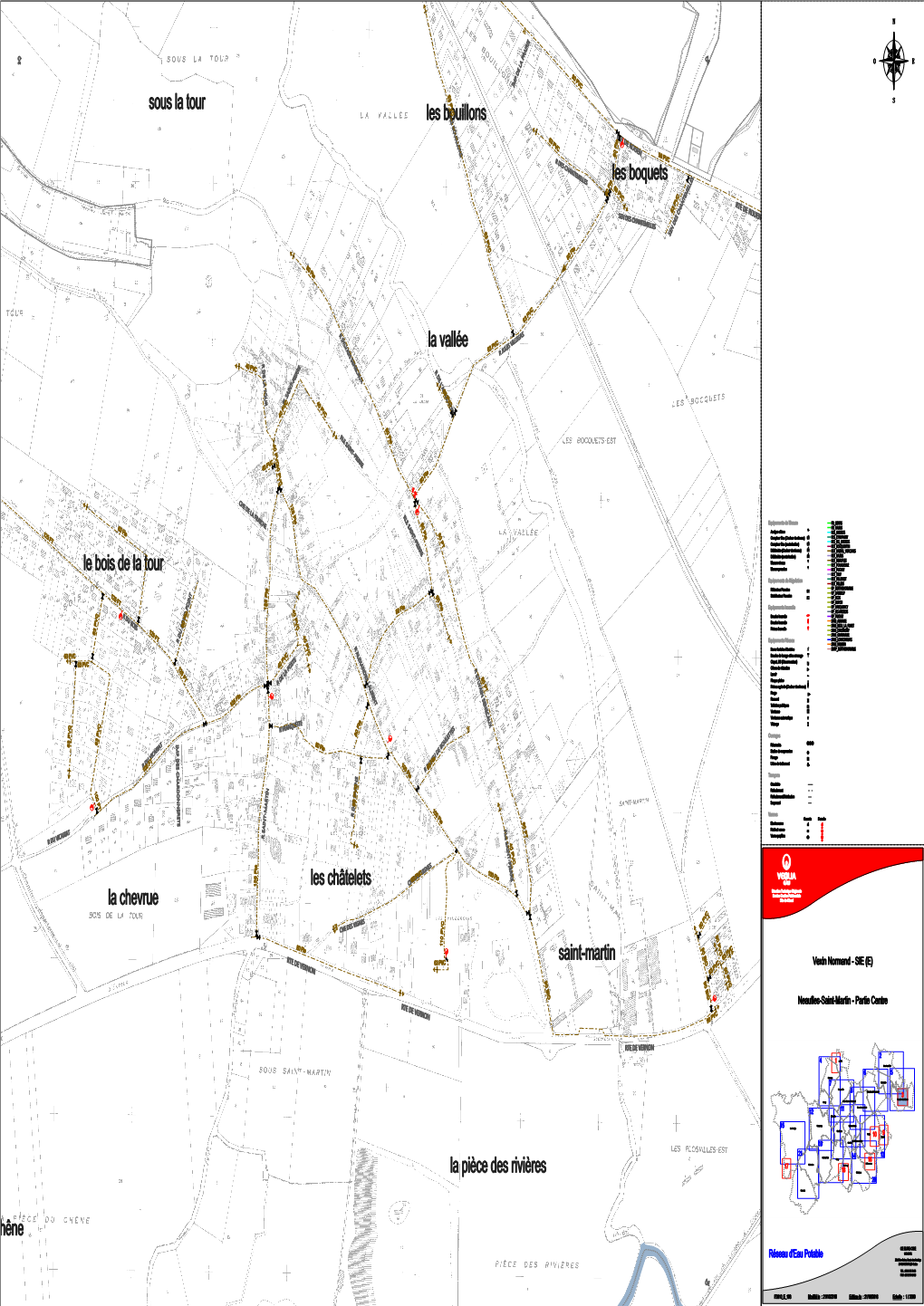 Łce Du Chœne La Piłce Des Riviłres Sous La Tour La Chevrue La Vallěe Les Boquets Le Bois De La Tour Les Bouillons Saint-Mar