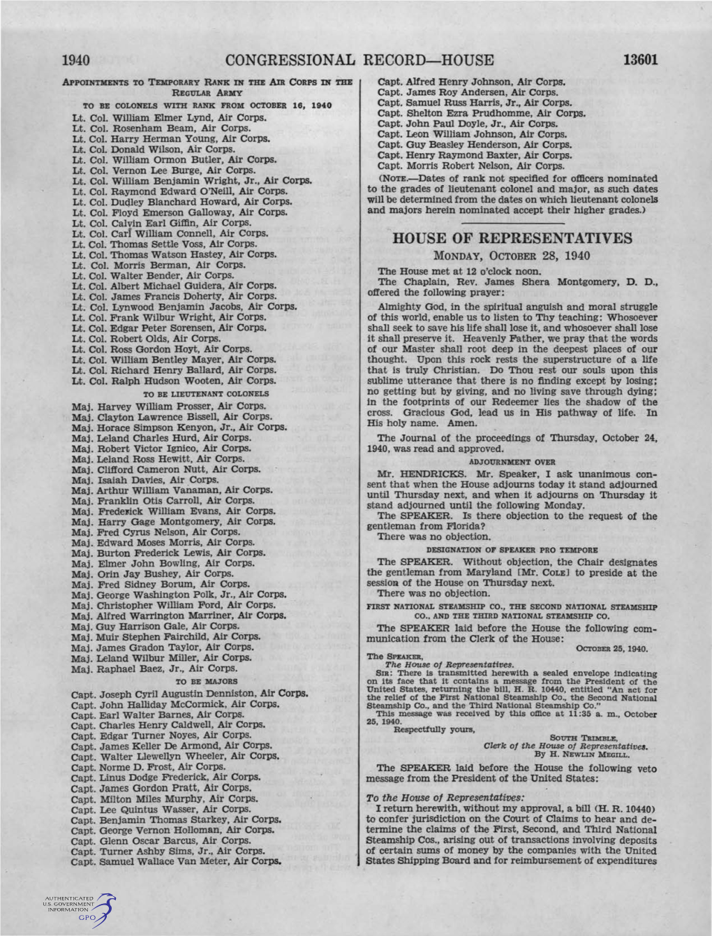 Congressional Record-House House of Representatives