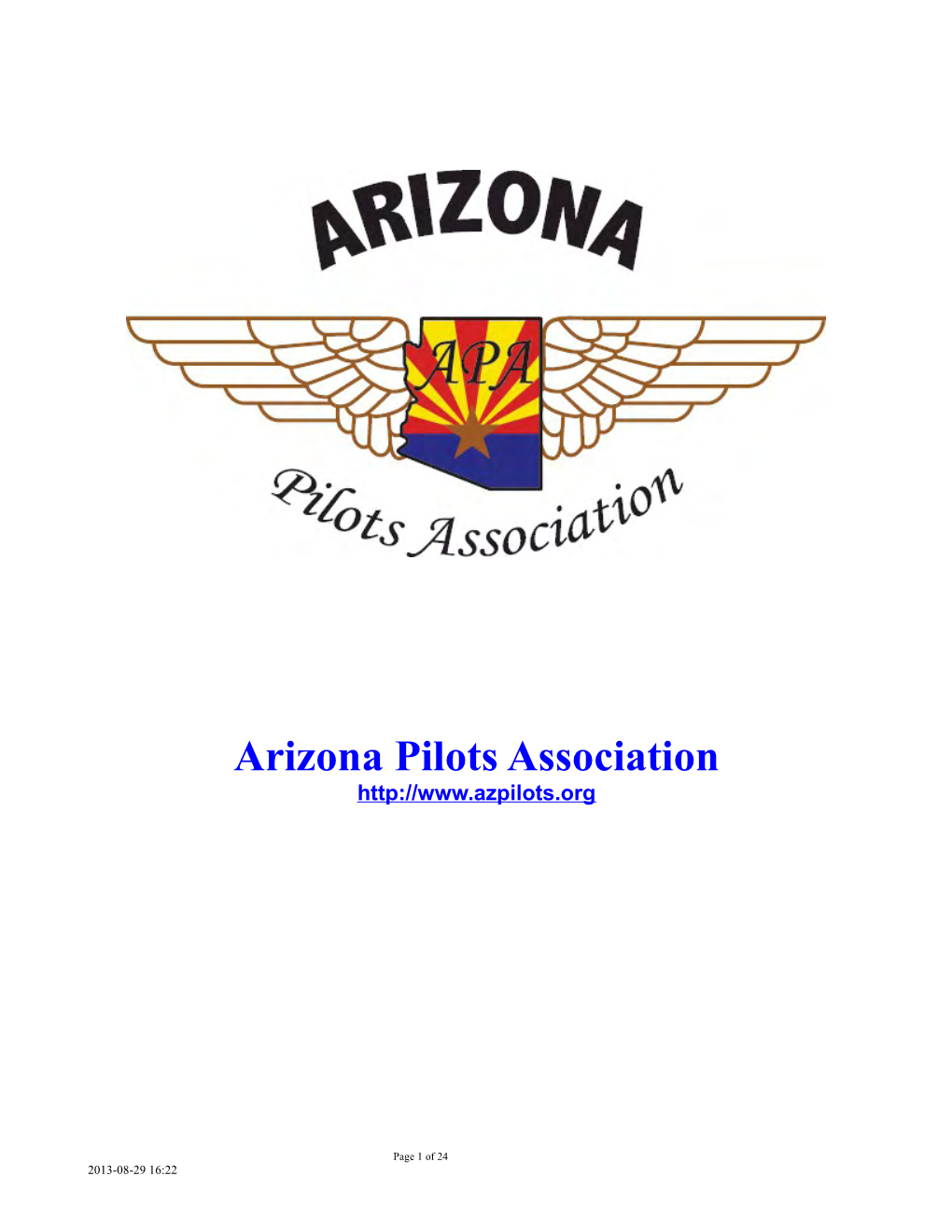 APA NEWSLETTER 2013 September Asa Dean, Editor