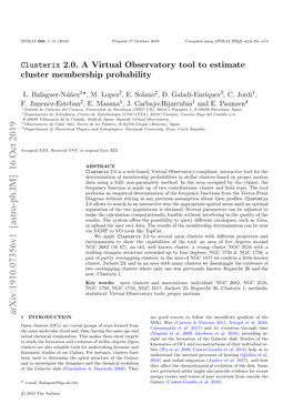 Clusterix 2.0. a Virtual Observatory Tool to Estimate Cluster Membership Probability