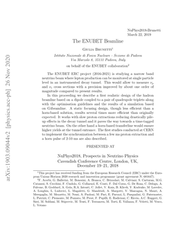 The ENUBET Beamline