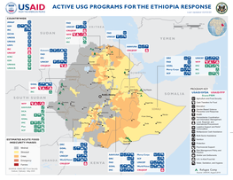 USG Humanitarian Programs in Ethiopia