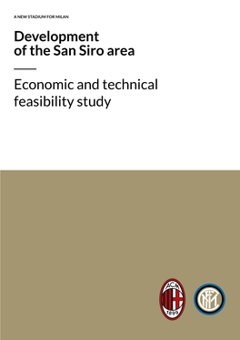 Development of the San Siro Area Economic and Technical Feasibility