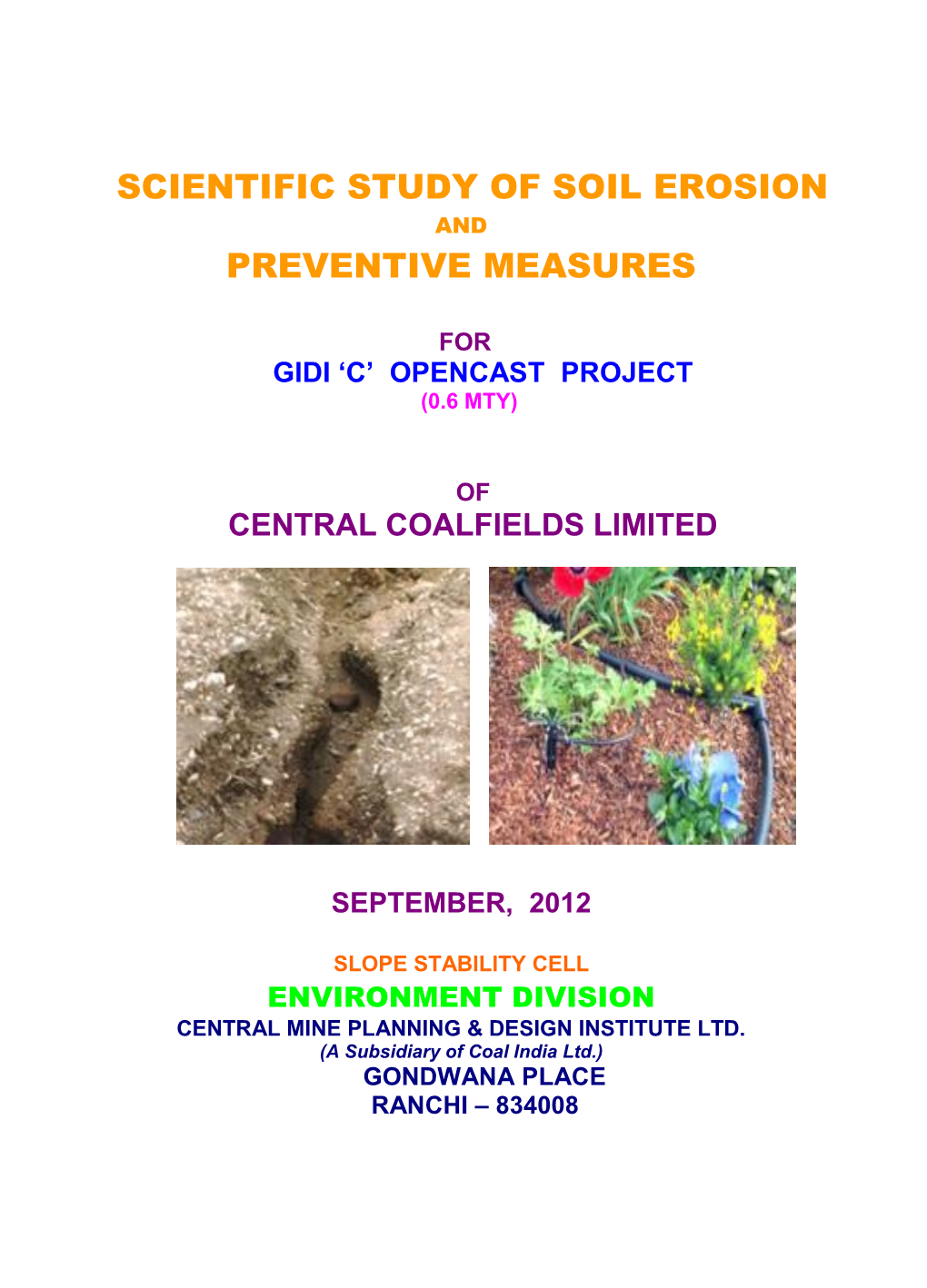Soil Erosion and Preventive Measures