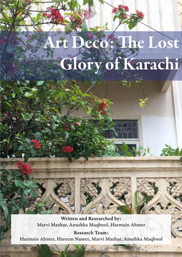 Art Deco: the Lost Glory of Karachi
