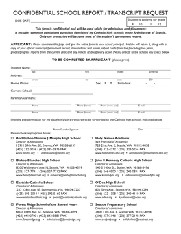 2020-2021 School Report and Teacher Evaluation Forms