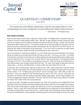 2Q 2017 Quarterly Commentary
