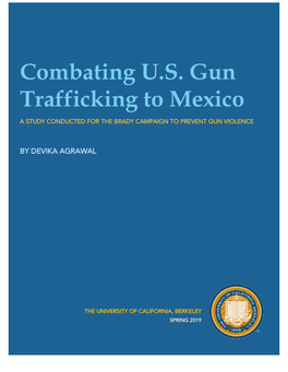 Combating U.S. Gun Trafficking to Mexico