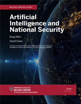 Artificial Intelligence and National Security