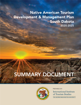 Native American Tourism Development & Management Plan