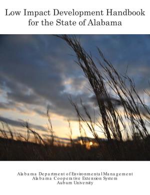 Low Impact Development Handbook for the State of Alabama