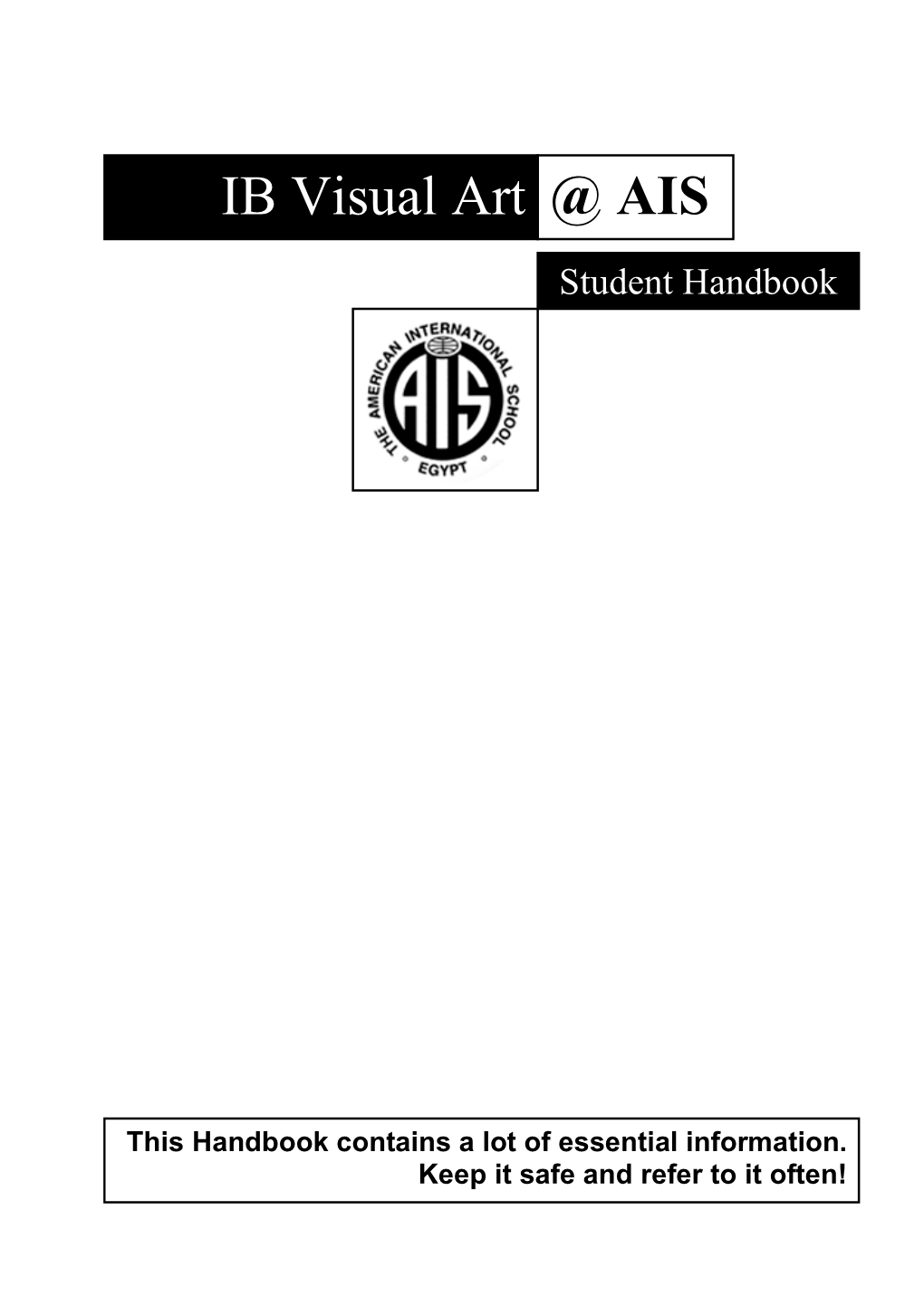 AIS IB Handbook