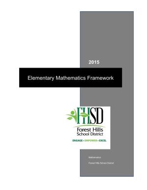 Elementary Mathematics Framework