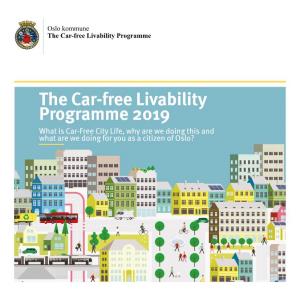 The Car-Free Livability Programme 2019