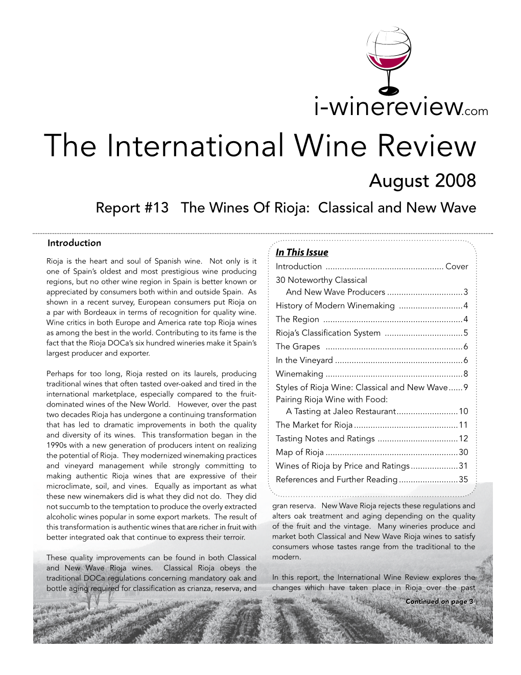 Wine Reports