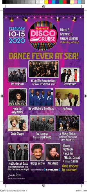 Dance Fever at Sea!