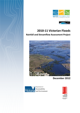 2010-11 Victorian Floods Rainfall and Streamflow Assessment Project