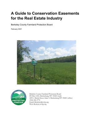 A Guide to Conservation Easements for the Real Estate Industry