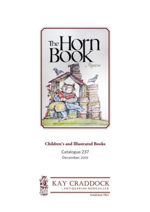 Children's and Illustrated Books Catalogue 237 December, 2019 TERMS and CONDITIONS of SALE