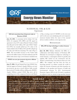 Energy News Monitor