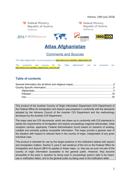 Atlas Afghanistan