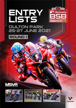 Provisional Entry Lists
