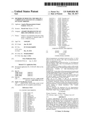 (12) United States Patent (10) Patent No.: US 9,603,826 B2 Soni (45) Date of Patent: Mar