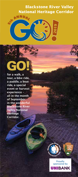 Here in the in This Canal Walk Series (1-5), Enjoy a Guided Walk to Explore Blackstone River Valley National Heritage Corridor